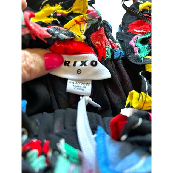 NWT Rixo Floral Off Shoulder Maxi Dress - Size 24/26 - Picture 10 of 15